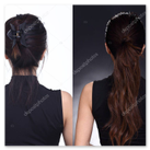 Salle avant et après l’éclairage d’ambiance