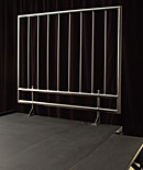 Garde-corps et rampe de scène